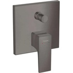 Hansgrohe Metropol - Скрита смесителна батерия за вана с комбинация за безопасност, матиран черен хром 32546340 (32546340)