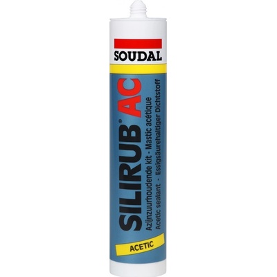 Soudal Silirub AC 600 g transparentní