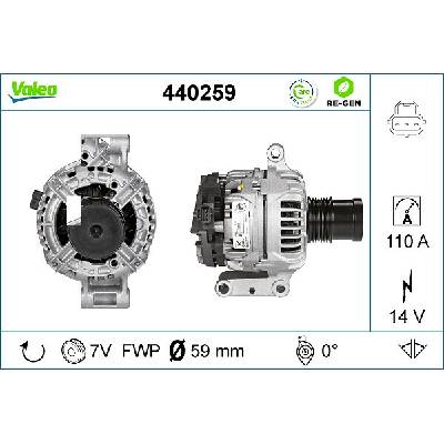 Alternátor VALEO 440259