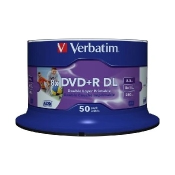 Verbatim DVD+R 8,5GB 8x, 10ks