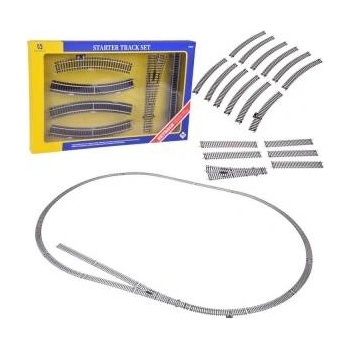 Jokomisiada Metal tracks for the HO starter train, turns, siding, switch, 3m RC0644