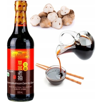 Lee Kum Kee omáčka sojová houbová 0,5 l