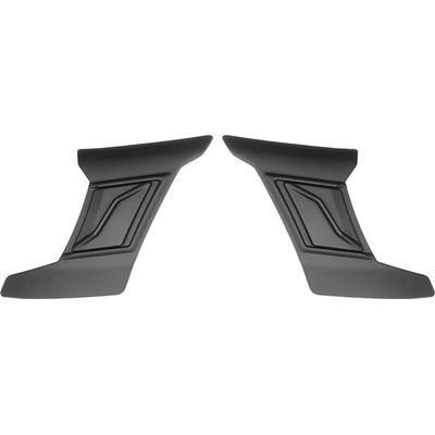 čelní kryty vrchní ventilace pro přilby Cassida Cyklon (černá matná, pár)