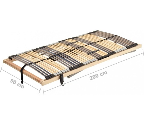 Dekorhome Elektrický lamelový rošt 42 l 200 x 90 cm