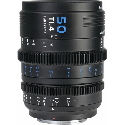SIRUI Vision Prime 1 50mm T1.4 Full Frame Cine Lens (Black, E/Z/RF/L Interchangable Mount)) VP-1-50B