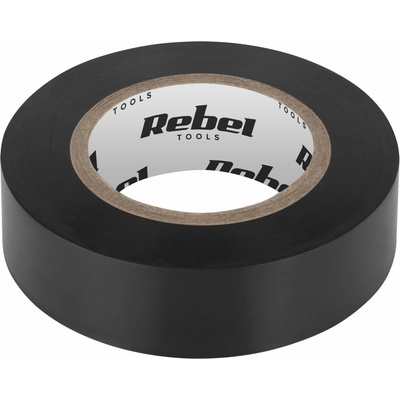 Rebel Izolačná páska 0,13 mm x 19 mm x 10 yd čierna