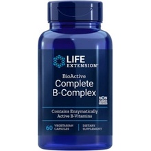 Life Extension BioActive Complete B-Complex Čokoláda Arašídové máslo 60 kapslí