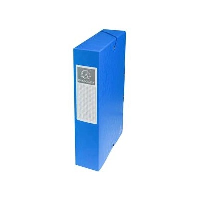 Exacompta Папка с каучук, картон, a4, 60 мм, exacompta, синя 50602e (50602e)