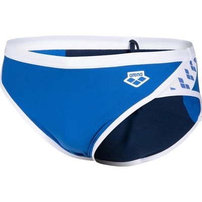 arena icons swim brief solid royal/white s - uk32