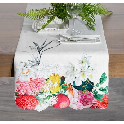 Eurofirany Behúň SUMMER 3 s kvetinovým motívom Polyester 40x140 cm
