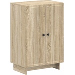 vidaXL Шкаф за обувки EDE 59, 5 x 39, 5 x 90 см Инженерна дървесина (895987)