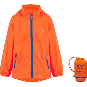 Mac in a Sac Детско непромокаемо яке Origin 2 Kids, оранжево (MIAS-KDJK-SS23-NORA)