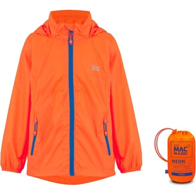 Mac in a Sac Детско непромокаемо яке Origin 2 Kids, оранжево (MIAS-KDJK-SS23-NORA)