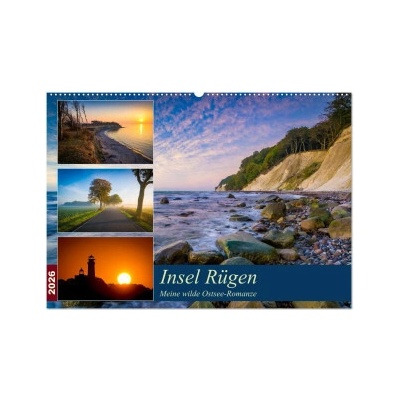 Insel Rügen Meine wilde Ostsee-Romanze WandDIN A2 quer, CALVENDO Monats 2026