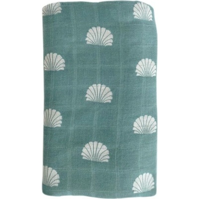 O.B. Designs Mušelínová 120 x 120 cm OB Designs Ocean/Palm Print 2022