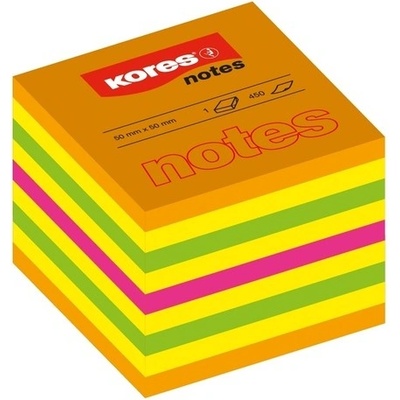 Kores Samolepicí bloček Kores Cubo - 50 x 50 mm / 400 lístků