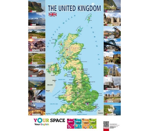 Mapa – The United Kingdom