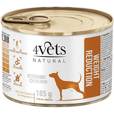 4Vets NATURAL Veterinary Exclusive WEIGHT REDUCTION 185 г