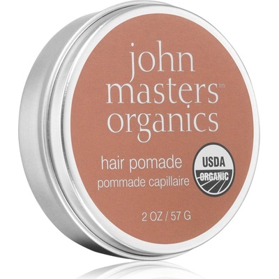 John Masters Organics Hair Pomade помада за изглаждане и подхранване на непокорна коса 57 гр
