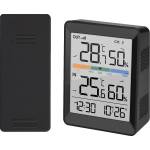 Solight TE45 - Метеостанция с будилник, 2xAAA, черна (SL1571) Будилник