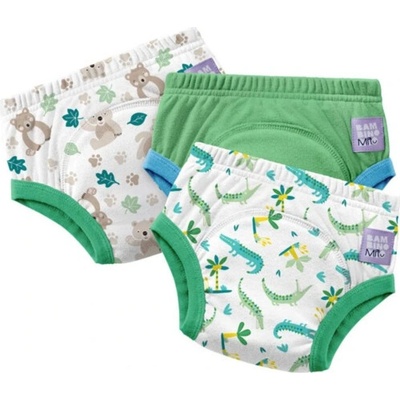 Bambino Mio učiace plienky 3-4 roky 3 balenia GREEN JUNGLE