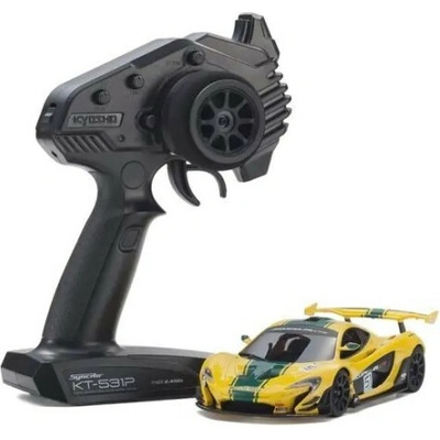 Kyosho Mini-Z MR04 RWD McLaren P1 GTR Yellow/Green (W-MM/KT531P)