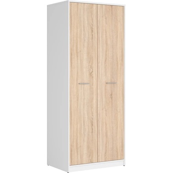 Image 1 of Black Red White Двукрилен гардероб nepo szf2d