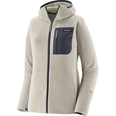Patagonia Дамско поларено яке Patagonia Women's R1 Air Full-Zip Hoody Fleece jacket - Birch White - размер XL (105-6525-0915)
