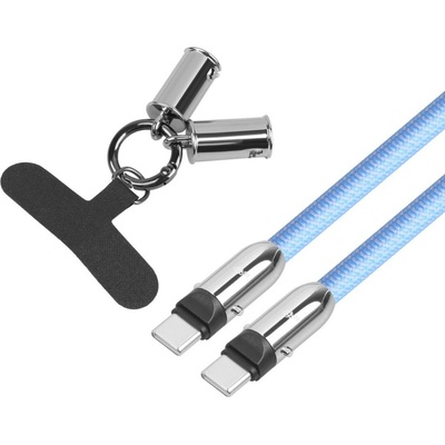 TB Touch AKTBXKUCCSMY10N USB-C 2v1 1m modrý