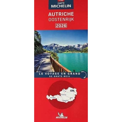 mapa Austria (Rakousko) 1:400 t.