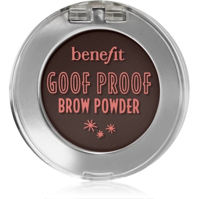 Benefit Goof Proof Brow Powder пудра за вежди цвят 5 Warm Black Brown 1, 9 гр