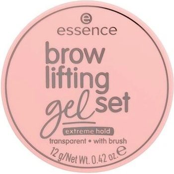 Essence Brow Lifting Gel Set transparentní fixační gel na obočí barva transparentní 12 g