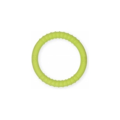 Petnova hračky pre zvieratá TPR RING YELLOW hračka pre psa 9,5 cm