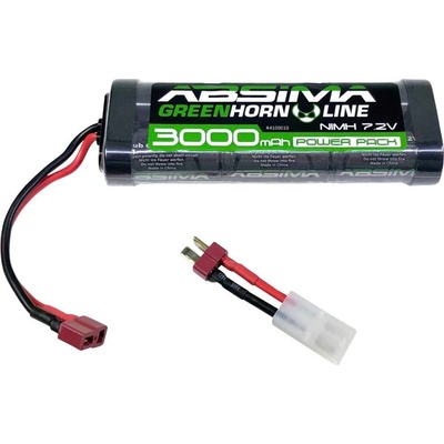 Tamyia Absima 4100010 akupack NiMH modelářství 7.2 V 3000 mAh články 6 Hardcase T zásuvka zásuvka – Zbozi.Blesk.cz