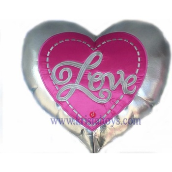 Сърце сребърно - голямо