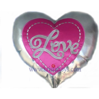 Сърце сребърно - голямо