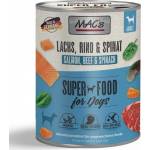 MAC's Mac’s Dog Adult, консерва за пораснали кучета, БЕЗ ЗЪРНО, със сьомга и спанак (мин. 70% месо), 800 гр - Германия - 909VE