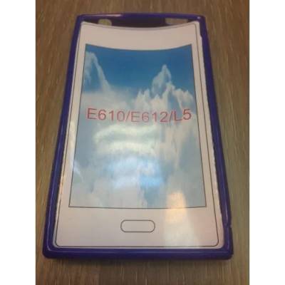 LG Силиконов калъф за lg l5 син