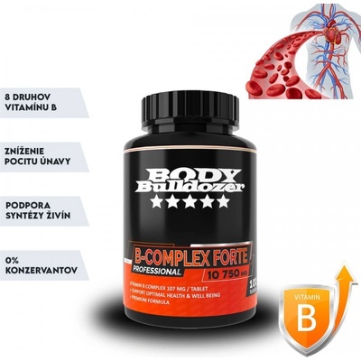 BodyBulldozer Vitamin B Complex Professional 100 tabliet