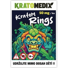 Kratomedix Kratom Rings 50 mg 3 ks