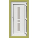 Soft Megan Vchodové dveře biele 98x198 cm pravé