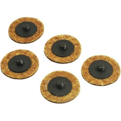 HAZET 9033-11-080/5 Kotouče z brusného rouna, průměr 50 mm, zrnitost 80