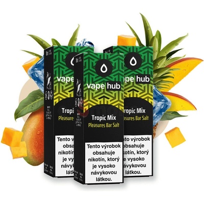 VapeHub Salt Tropic Mix 3 x 10 ml 20 mg