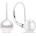 Brilio Silver EA412W_EA413W