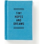 Abrams & Chronicle Books Tiny Hopes And Dreams Tiny Diary | Brass Monkey, Brass