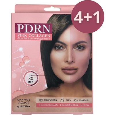 Chamos Cosmetics 4=5 PDRN Озаряващ Бустер - Абсорбираща Хидрогел Маска Chamos ACACI by Lilyana