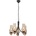 Brilagi - LED Пендел COTTAGE 5xE14/40W/230V бук/кафяв (BG1524A)