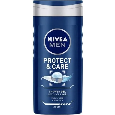 Nivea Men Protect & Care Shower Gel - Душ гел за мъже с алое вера