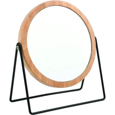 MSV КОЗМЕТИЧНО ОГЛЕДАЛО satchi 1x/3x ЧЕРНО/БАМБУК (142750)