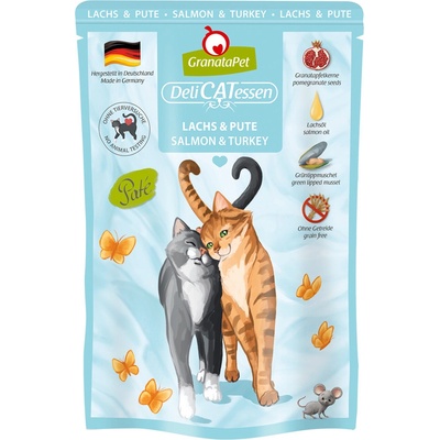 GranataPet DeliCatessen losos a morčacie 12 x 85 g